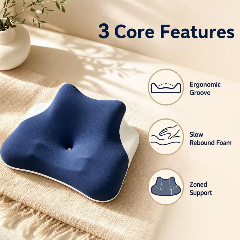 Lazivo CloudRest™ Ergonomic Lounge Pillow