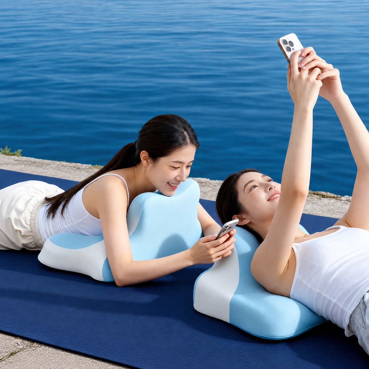 Lazivo CloudRest™ Ergonomic Lounge Pillow