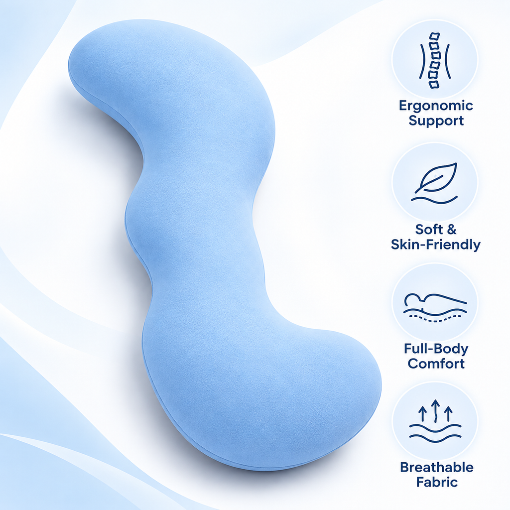 Lazivo CloudHug™ Junior Body Pillow