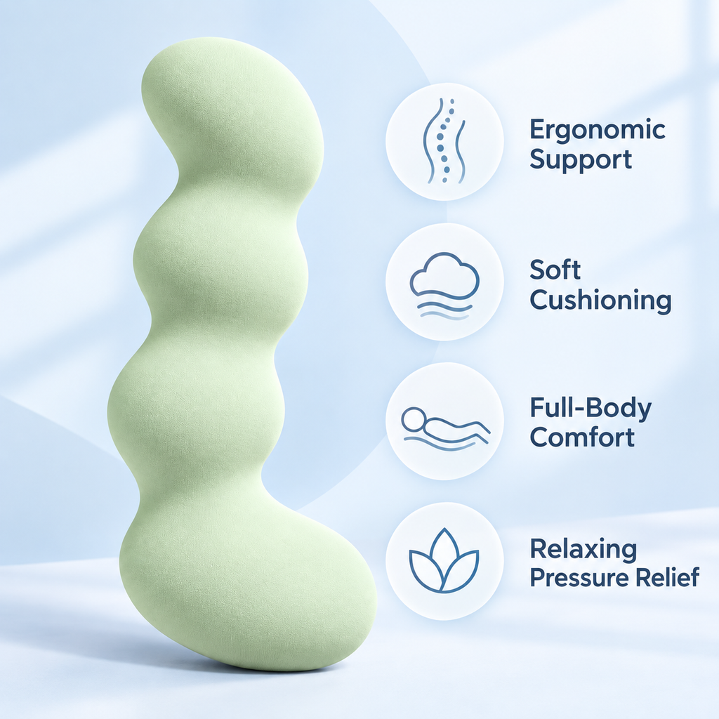 Lazivo CloudHug™ Side Sleeper Body Pillow