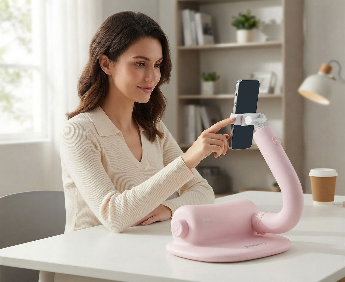 Lazivo CloudStand™  Plush Phone Holder