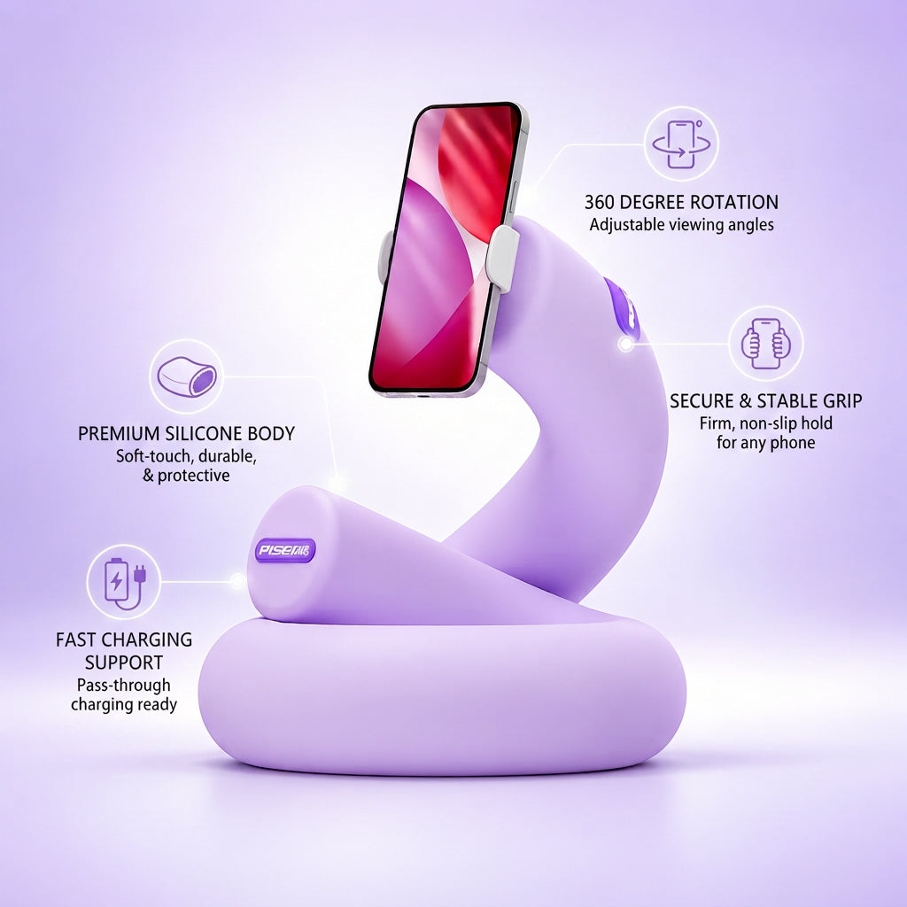 Lazivo CloudStand™  Plush Phone Holder