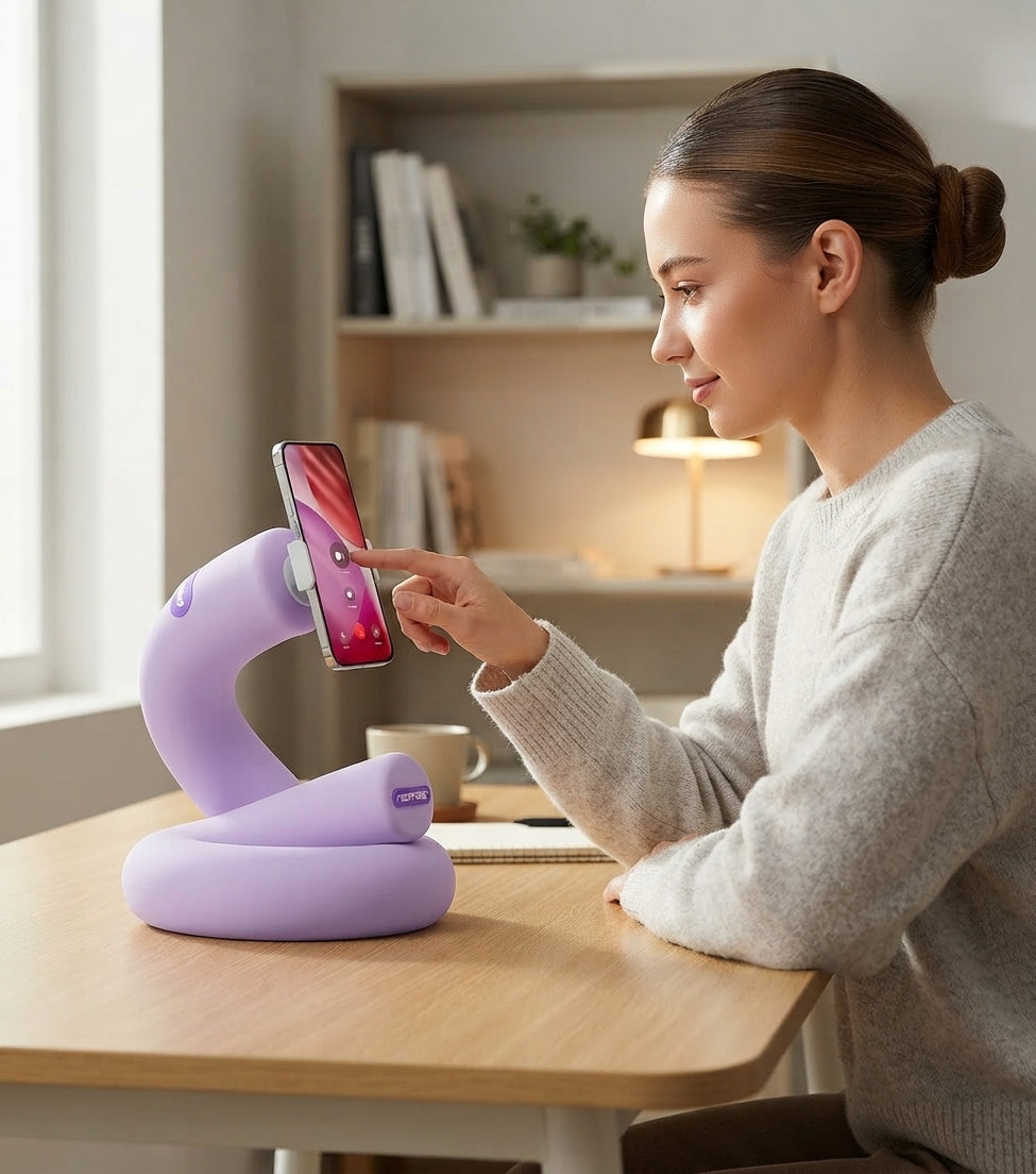 Lazivo CloudStand™  Plush Phone Holder