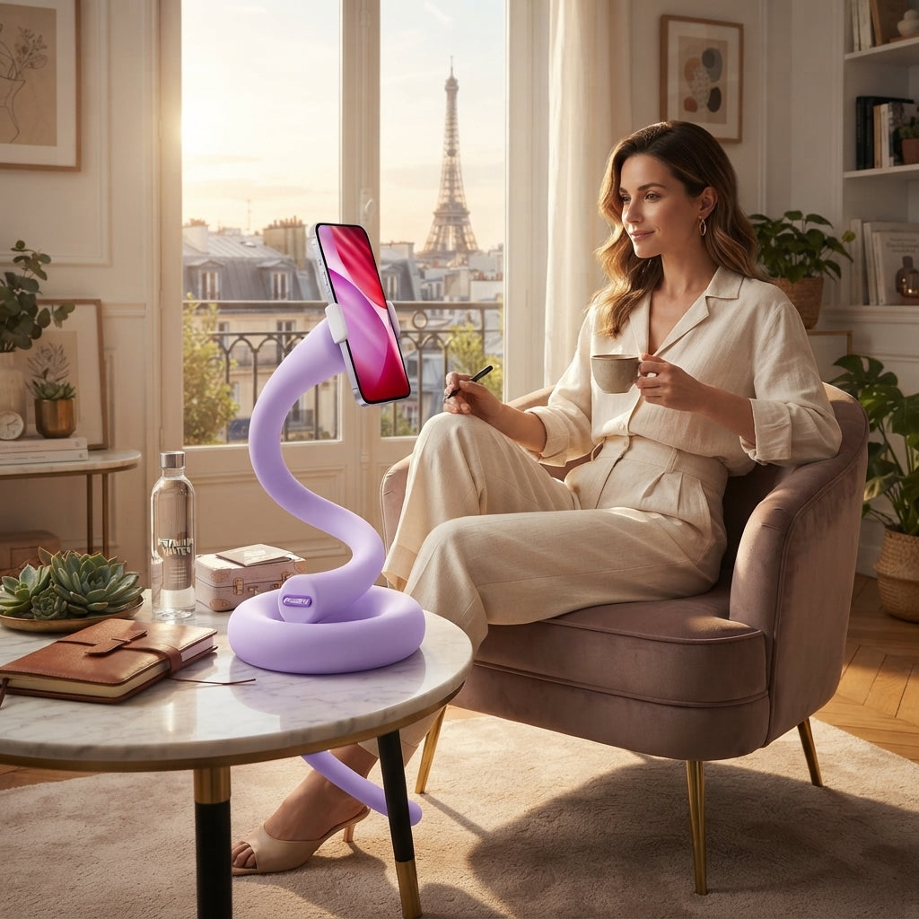 Lazivo CloudStand™  Plush Phone Holder